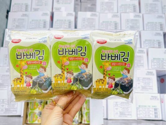 Lợi ích khi ăn rong biển Olive Baby