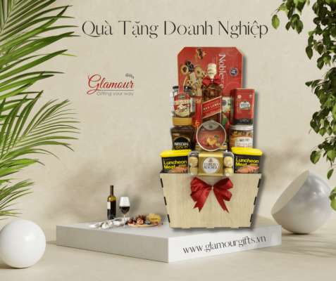 giỏ quà tết tặng nhân viên tại Bình Chánh