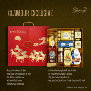 Hộp Quà Tết Glamour Exclusive - Tinh Hoa Hội Tụ, Đỉnh Cao Thành Công