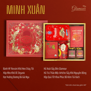 Hộp Quà Tết Minh Xuân - Sáng Xuân Khởi Lộc, An Khang Đầu Năm