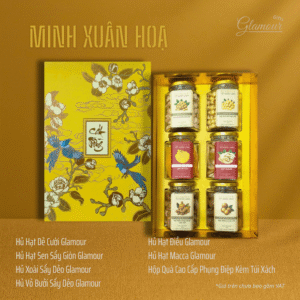 Hộp Quà Tết Minh Xuân Hoạ - Sắc Xuân An Lành, Vị Tết Tinh Hoa