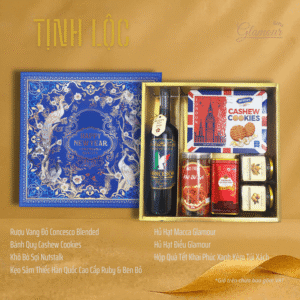 Hộp Quà Tết Tịnh Lộc - Thanh Tâm Đón Xuân, Phúc Lộc Vẹn Nguyên