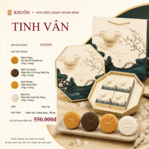 Set Bánh Trung Thu Tinh Vân Quà Tặng Doanh Nghiệp Cao Cấp